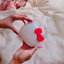 Miroir de maquillage Kawaii avec interrupteur à capteur tactile pour sac à main