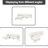 Modern Modular Sectional Sofa With Movable Ottoman