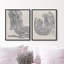 Two Spaces Set Canvas Abstract Print by Oliver Gal, Black Frame, 16 x 20-942011649-942011659