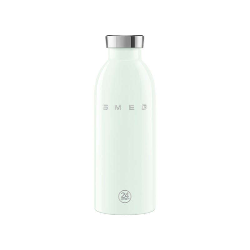 Smeg X 24 bouteilles Clima 500 ml, Vert pastel