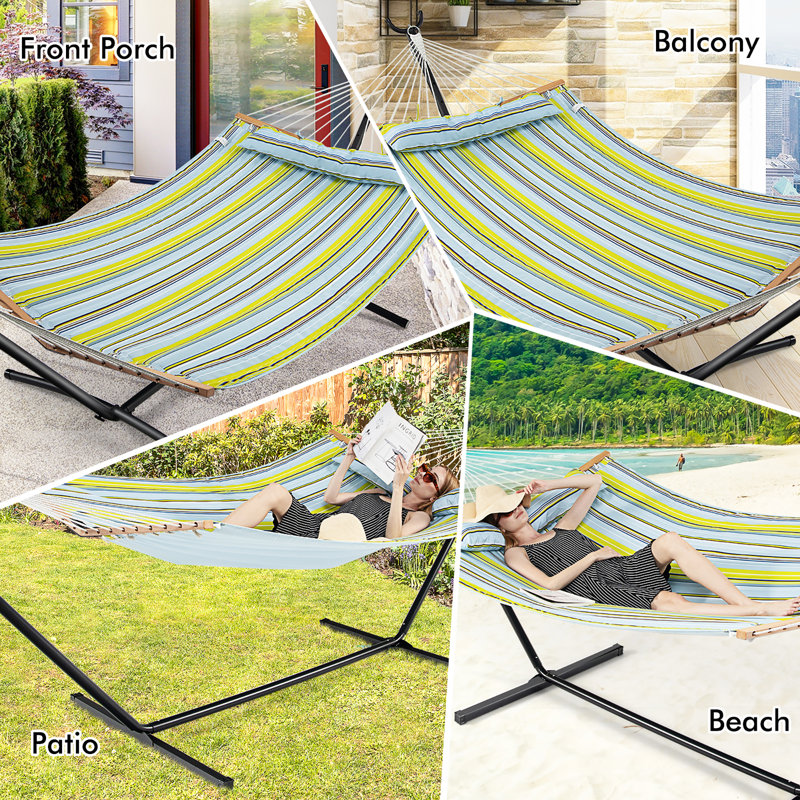 Hamac Wynnbrook, Vert/ bleu clair/ jaune