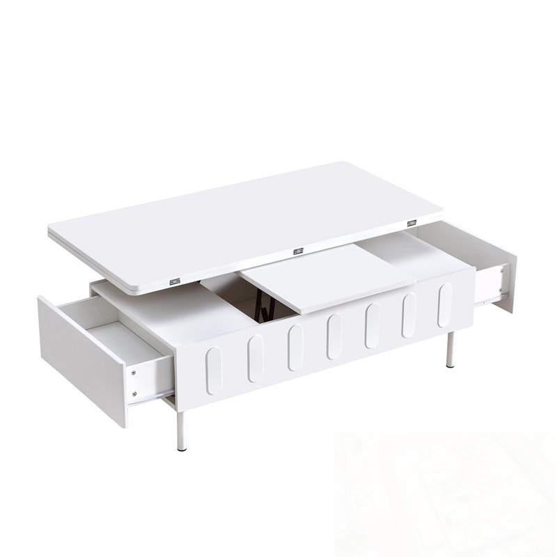 Penrith relevable avec tiroirs et plateau pliable