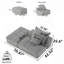 Canapé modulaire surdimensionné Modern-165778758
