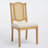 Solid Wood Rattan-Back Dining Chair