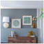 Ensemble de 2 boîtes murales Elos Stone Shadow Boxes, ajoute de la couleur et de la texture à n'importe quel décor