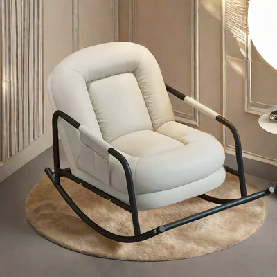 Chaises berçantes réglables avec poches de rangement