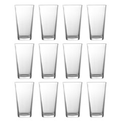 Fortessa Basics Chez Bistro Everyday Stackable Quality Super Clear  Glassware Kitchen And Barware Great For: Beer, Cocktails, Water, Juice,  Iced Tea