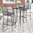 Nocona 2 - Person Metal Patio Dining Set with Round Table-2062218134