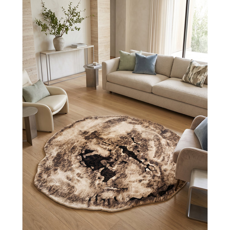 Slice Area Rug, Nolvety 6' x 6'