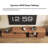 Extendable Walnut TV Stand with Storage(88"-115")