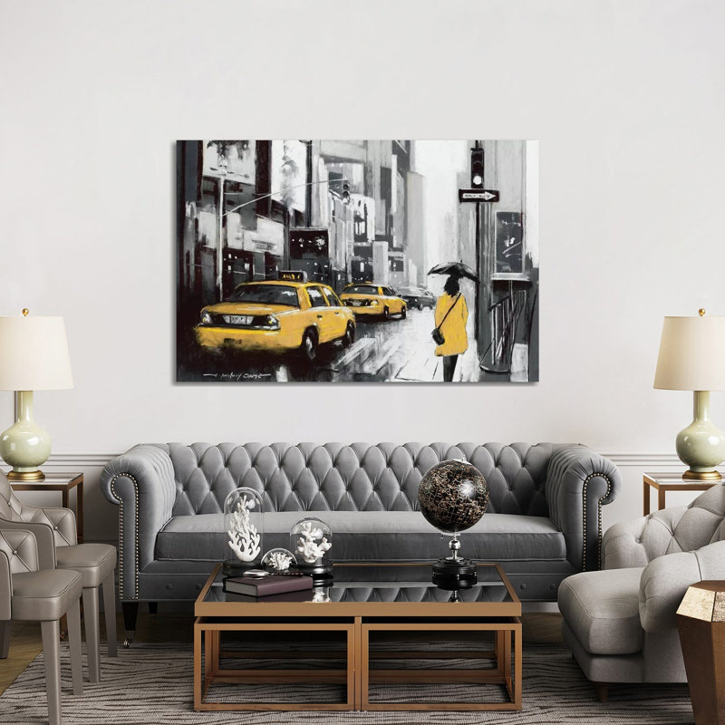 New York City I by E.A. Orme - Wrapped Canvas Painting, 152.5 cm H x 101.5 cm W