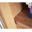 Buffet simple en bois massif