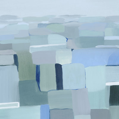 Wave Crest Abstract I by Grace Popp - Wrapped Canvas Painting