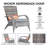 Pahoua Wicker Outdoor Adirondack Chair