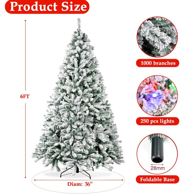 Arbre de Noël artificiel 72 'pin 72'