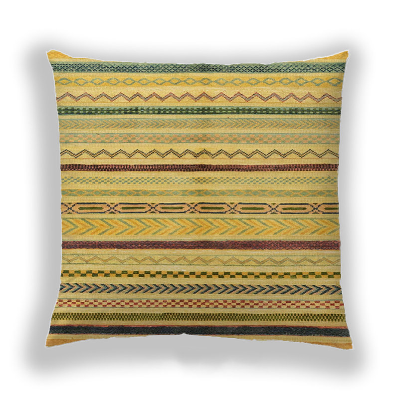 Abstract 2300 Throw Pillow, Microsuede