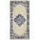 Burnie Oriental Blue/Ivory Area Rug