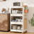 Extra Large Functional Plastic Storage Bins with Wheels-486029369