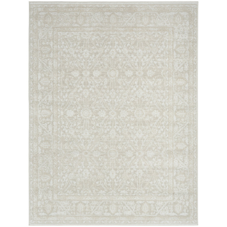 Lafever Ivory Beige Vintage Indoor Rug