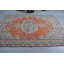 Tapis turc, tapis rétro, grands tapis boho, tapis géométriques verts, tapis oriental, tapis tissé à la main