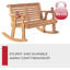 Banc berçant double Amish Casual-72018590