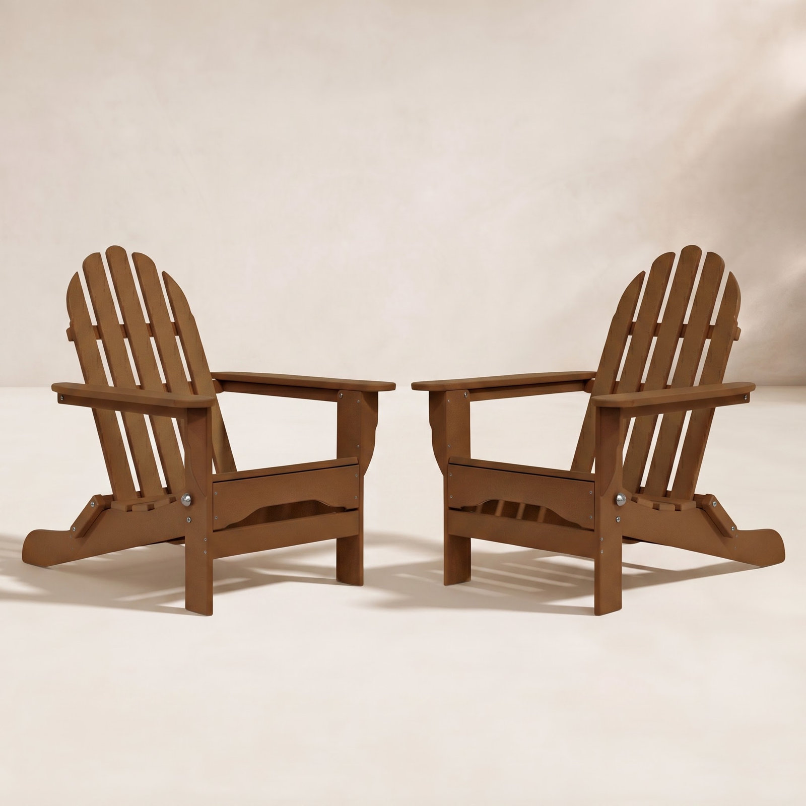 Leighton Outdoor Adirondack Chair, Teak