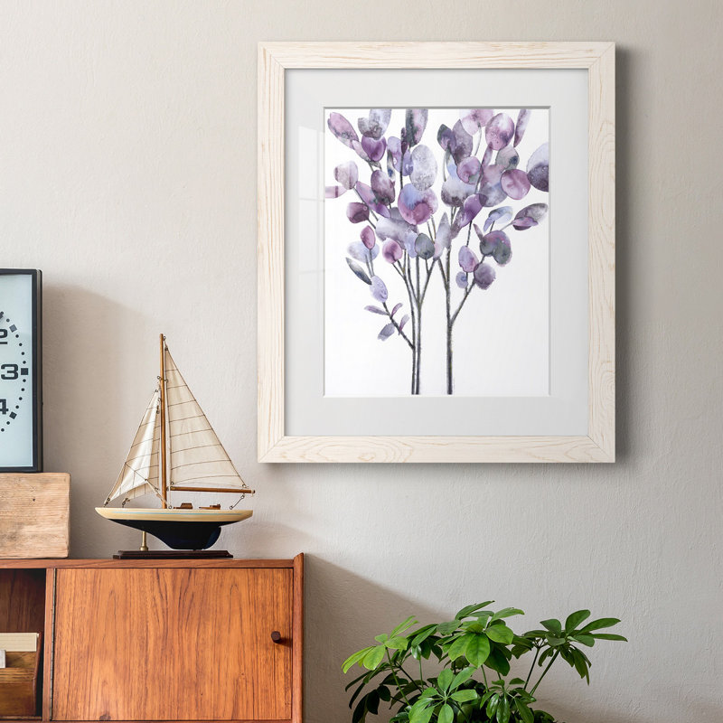 " Spring Forward ", 20" H x 17" W x 1.5" D, White Framed Paper