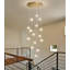 Lustre en cristal 15 lumières à intensité variable -400644189