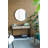 Rattan 2-Drawer Console Desk