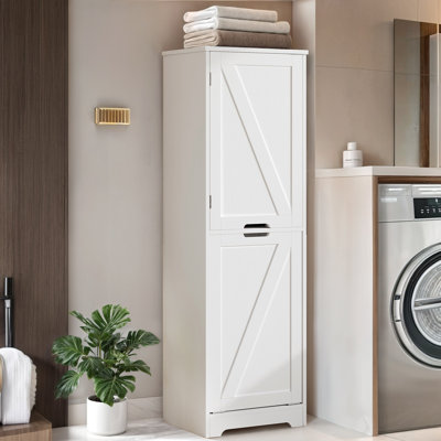 Berwaldt Freestanding Linen Cabinet