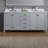 Cambridge 73 " W Freestanding Standard Free Standing 2 Double Vanity Bathroom Vanity With Carrara Marble Top-132471237-26337892