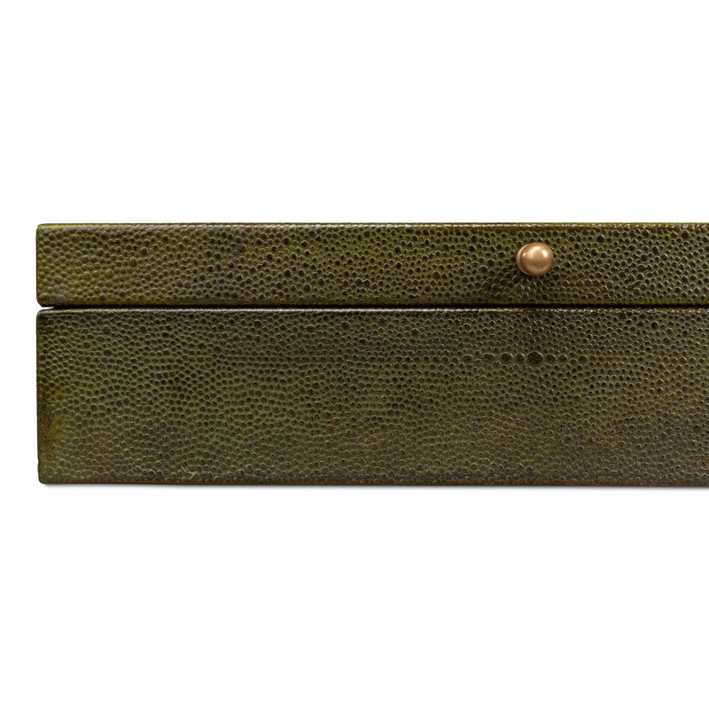 Gatsburg Handmade Decorative Box, Green