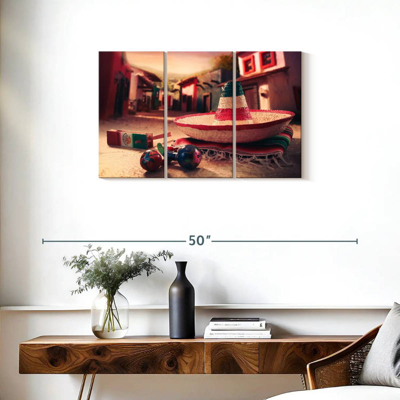 Abarca Mexican Medley, 20" H x 33" W