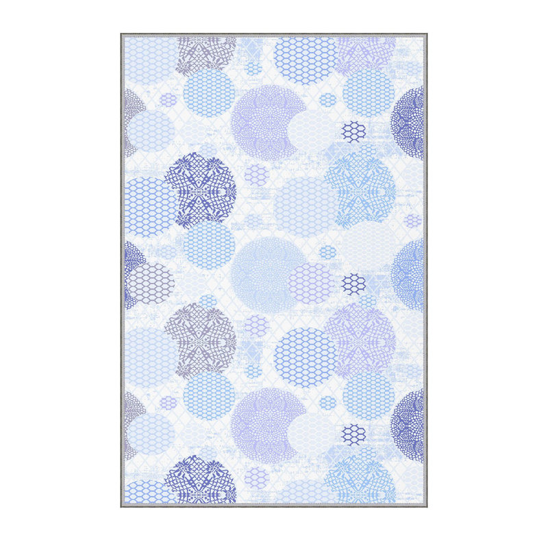 Premium 3D Printed Carpet, 4.6 x 7.2 Feet, 100% Polyester, 0.3 Inches Pile Height | Antibacterial, Non-Slip Underside, Machine Washable | Perfect for Living Room, Bedroom, and Kids' Play Areas, Durable & Stylish
