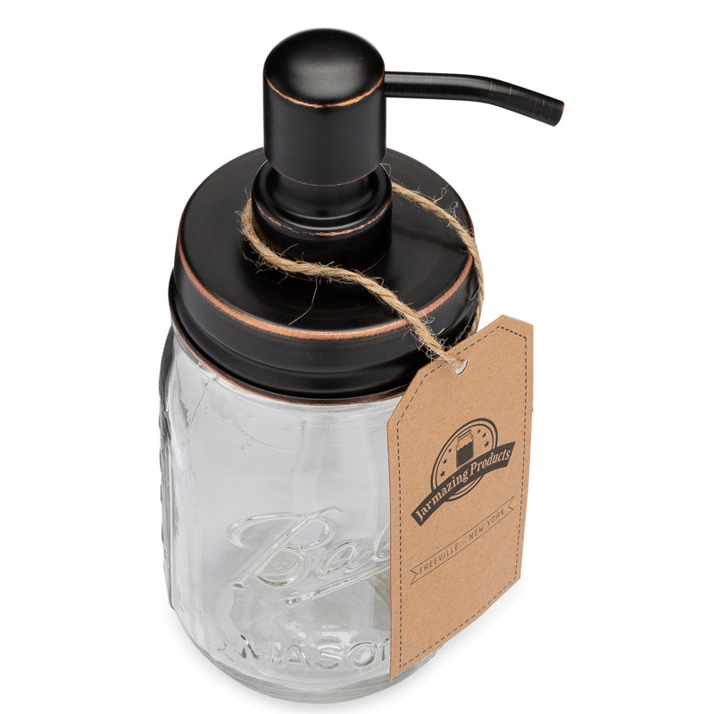 Distributeur de savon Mason, Bronze huilé