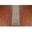 Tapis de couloir oriental All-Over Ivoire Oushak 3 x 8
