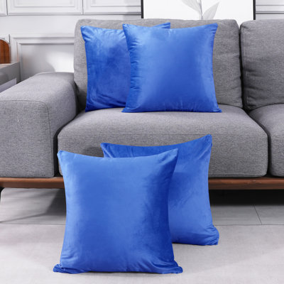 Decorative Throw Soft Linen Cushion Covers Pillow Covers (Set of 4)