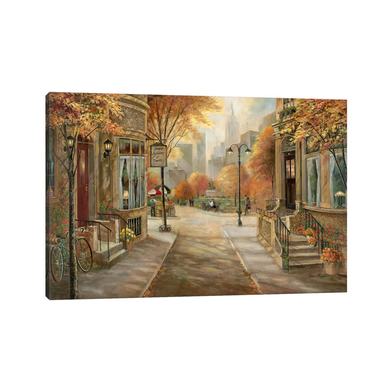 Carrie's Dance Academy by Ruane Manning - Gallery-Wrapped Canvas Giclée on Canvas, 20.32 cm H x 30.48 cm W, Canvas