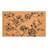 Midnight Blossoms Doormat, 36" x 72"