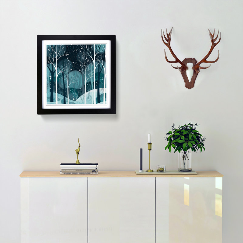 Single Picture Frame Print on Wood