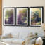 «Monet's Landscape IV», reproduction encadrée sur mesure de qualité supérieure mate - 3 pièces-743082375-743082373