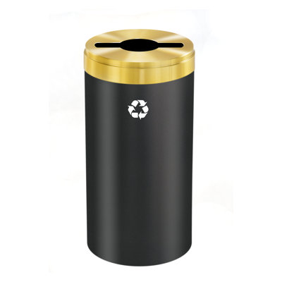Steel Open Kitchen Trash Can