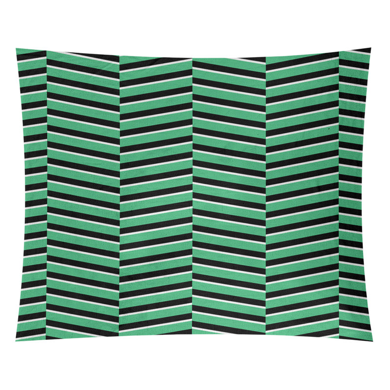 Tapisserie, Vert, H 51 po x l 60 po