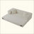 Modern Cord Sofa With Stylish Appearance, Classic Square Design, Unique Two-Tier Design, Convertible Into A Bed, Ideal For Apartments And Large Spaces.-1315111064
