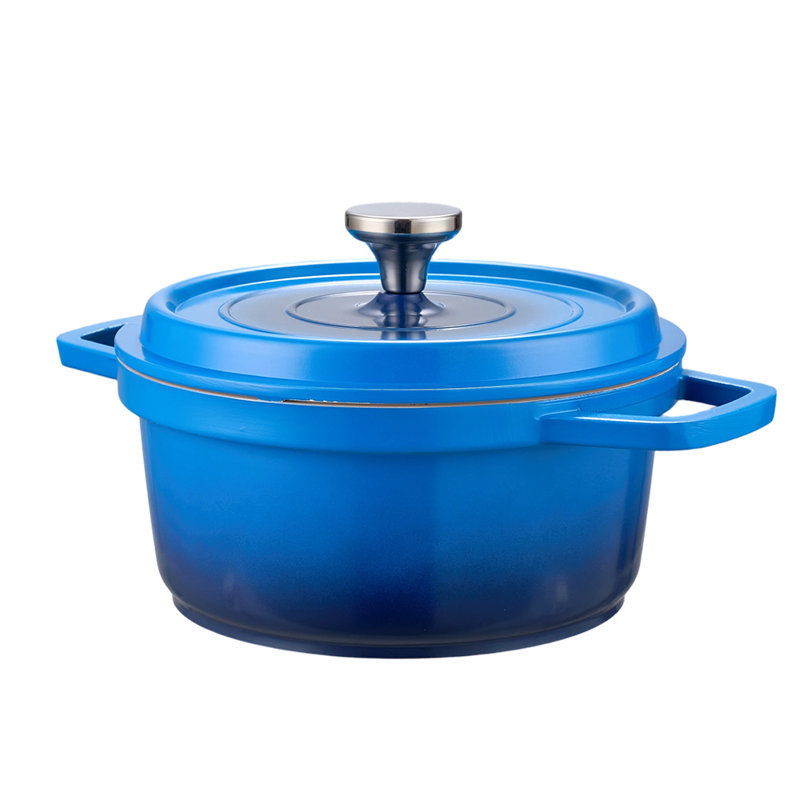 Living And Home 4.75L Pot Set, Blue