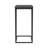 Rustic Grey And Sandy Black Rectangle Accent Table