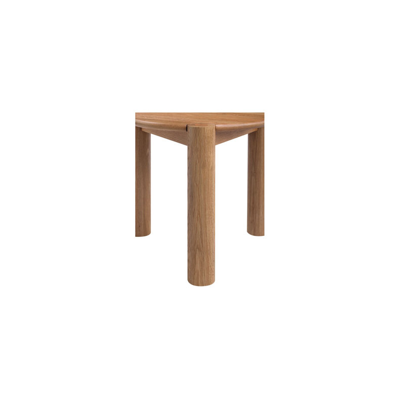 Jack Side Table Brushed Dark Brown, Tan