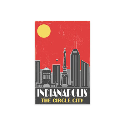 Indianapolis - peinture sans cadre