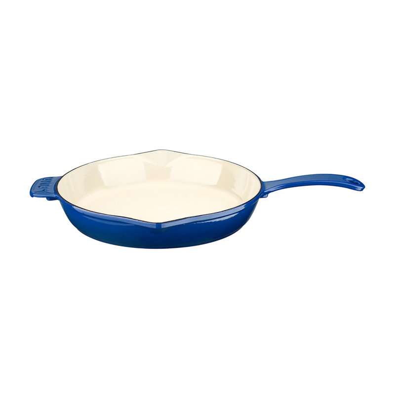 Poêle en fonte émaillée Lava 11-Series, Bleu