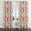 Rideaux à motif géométrique - œillets Boho - 1 panneau-144670115-144670117